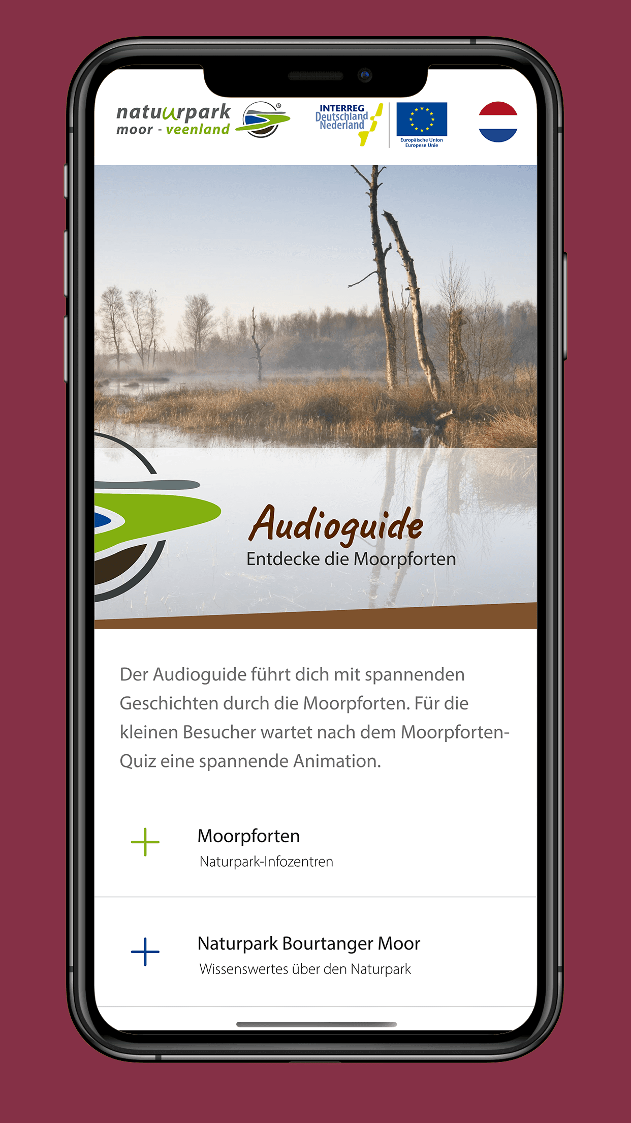 Zweisprachig durch die Moorpforten
